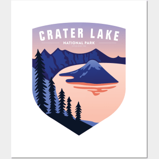 Crater Lake National Park Posters and Art